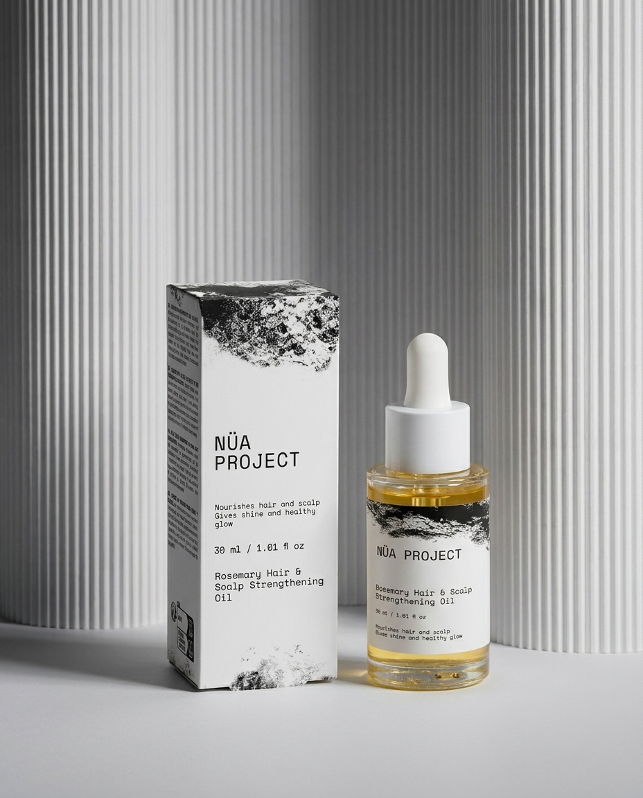 Aceite de romero · pelo y raíz